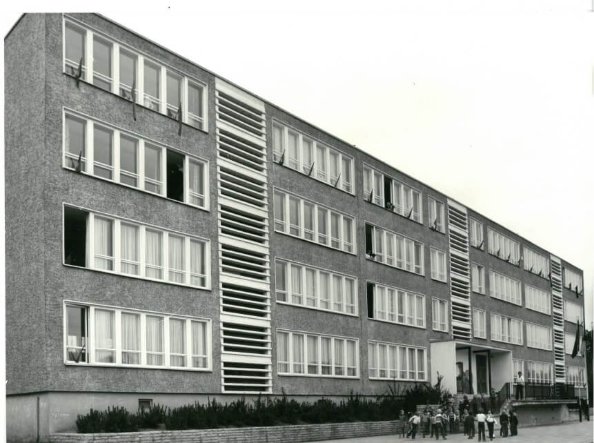 Ansicht der Schule | DDR